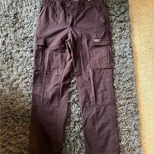 Dickies Brown Cargo Pants Durable Cotton Blend